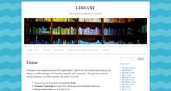 Desktop Screenshot of library.astblogs.org